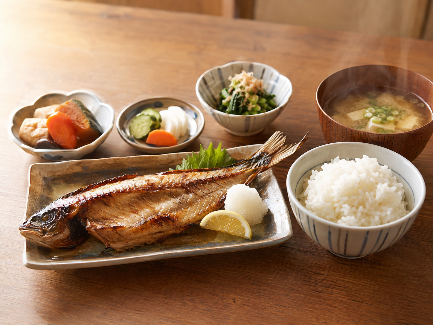 飲食店のホームページ画面例